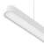 Yeelight Crystal smart ceiling pendant lamp, white, close-up of the light source