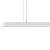 Yeelight Crystal smart ceiling pendant lamp, white, close-up of the light source