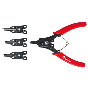 Top Tools Sprengringzangen-Set, 4-teilig, austauschbare Backen - Top Tools