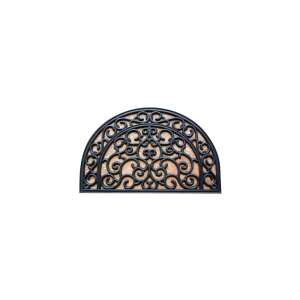 Str doormat half circle 45x75cm (2210618)