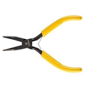 Cleşte cu nas lung Topex, 125 mm, cleşte de precizie, curbat, mânere galbene - Topex Clește