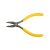 Topex Precision Pliers 120mm - Yellow Handle