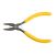 Topex 120mm Precision Pliers with Yellow Grip