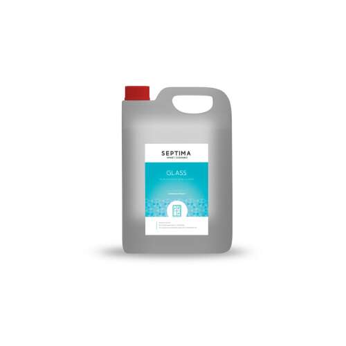 Septima Glass Cleaner 5L, soluție profesională pentru curățarea sticlei și a oglinzilor