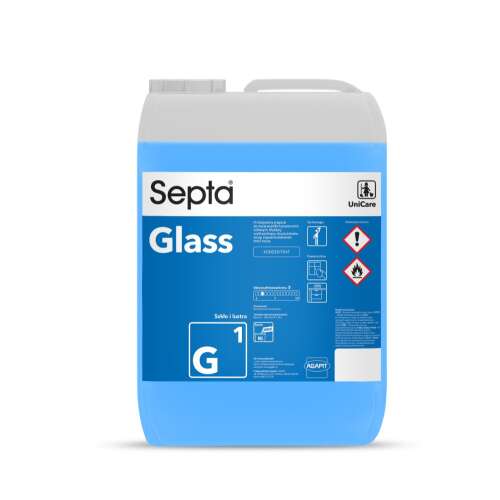 Septa Glass G1 10L Concentrat pentru curățarea geamurilor, pentru o curățare fără urme