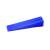 Blue plastic tile leveling wedge