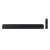 Samsung HW-C400/EN 2.0 Soundbar, black, front view with remote control