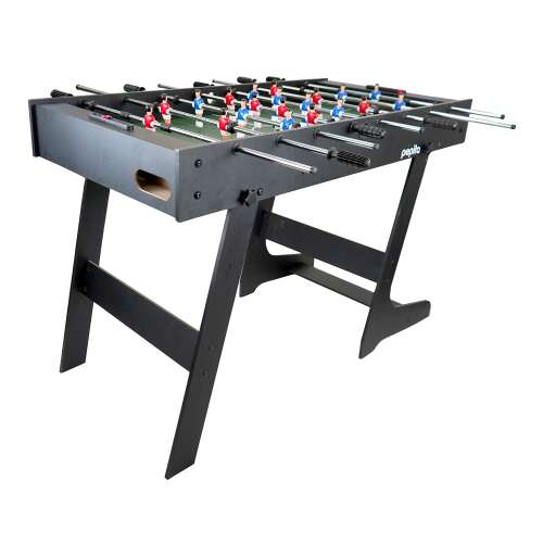 Pepita foldable foosball table, black, 121x60,5x80,8cm