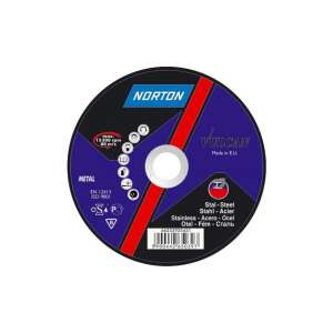 Disc de tăiere metal Norton Vulcan 400x4.0, diametru 400 mm, pentru oțel și oțel inoxidabil - Instrument