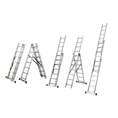 Krause Corda 3x7 scară universală din aluminiu în diverse configurații