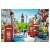 Trefl slagalica od 1000 komada s panoramom Londona, s Big Benom, crvenim dvokatnim autobusima i crvenom telefonskom govornicom