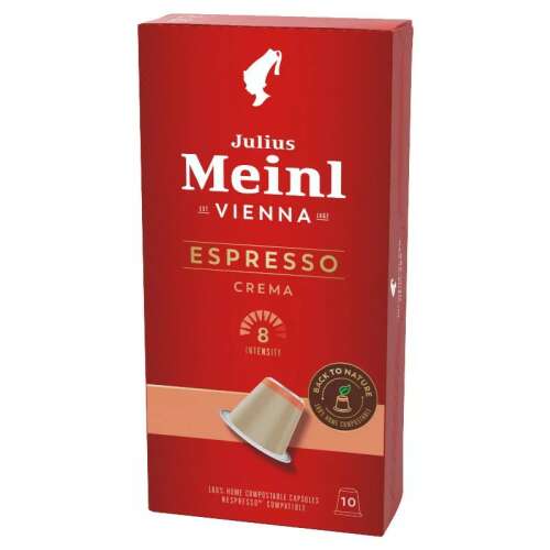 Julius Meinl Vienna Espresso Crema kávékapszulák, 10 db, Nespresso kompatibilis