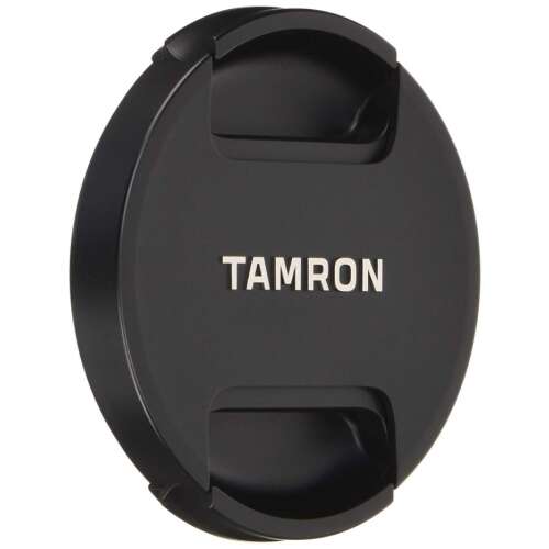 Tamron 72 mm-es objektív sapka, fekete, elülső nézet
