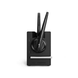 Cască wireless Sennheiser Epos Impact D10 - Negru, cu stand de încărcare - Sennheiser