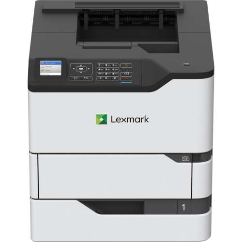 Lexmark MS823dn monokróm lézernyomtató, elülső nézet - Lexmark