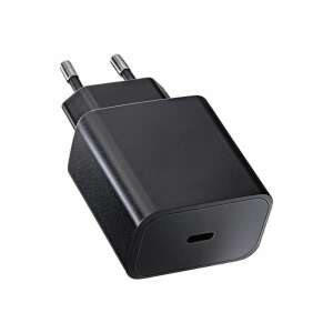 Încărcător Blue Star USB-C cu Power Delivery și Quick Charge 4.0, 20W, negru - Adaptoare de rețea