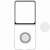 Samsung Galaxy Z Flip 5 phone case, transparent, open