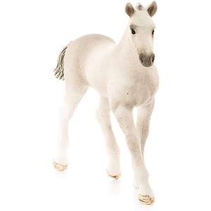 Schleich Holsteini csikó figura, fehér ló figur - Figura