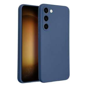Forcell Soft-Touch case for Samsung Galaxy S23 Plus, dark blue, phone case back view - Phone Case