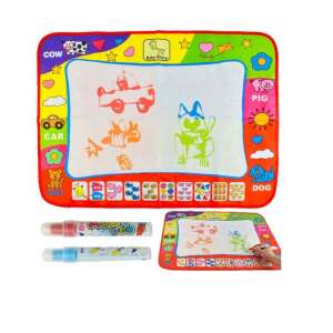 Festő szőnyeg, varázslatos vízi tollakkal