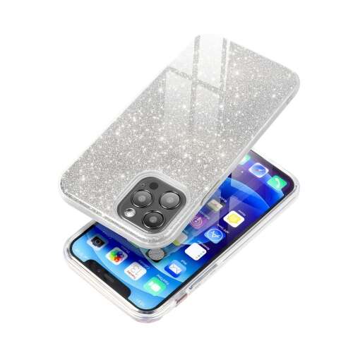 Ezüst csillogó telefontok Samsung Galaxy S23 Plushoz 