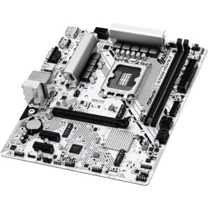 ASRock B760M-HDV/M.2 Motherboard angled view - ASRock Motherboard