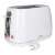 Blaupunkt TSS802WH white toaster, angled view