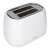 Blaupunkt TSS802WH white toaster, angled view