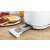 Blaupunkt TSS802WH white toaster with crumb tray