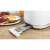 Blaupunkt TSS802WH white toaster with crumb tray