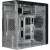 Inter-Tech IT-6505 Reto számítógépház, fekete, Micro-ATX, hátulnézet, bemenetek és bővítőhelyek
