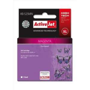 Cartuș de cerneală ActiveJet AB-525MN magenta, compatibil cu imprimantele Brother DCP-J100, DCP-J105, MFC-J200 - Consumabile pentru imprimantă