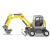 SIKU Wacker Neuson EW65 Toy Excavator 1:50 Scale