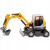 SIKU Wacker Neuson EW65 Wheeled Excavator Toy