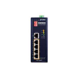 PLANET 5-Port Industrial Ethernet Switch w/ 4 PoE (-40~75 (ISW-504PT) 72924343 - Planet