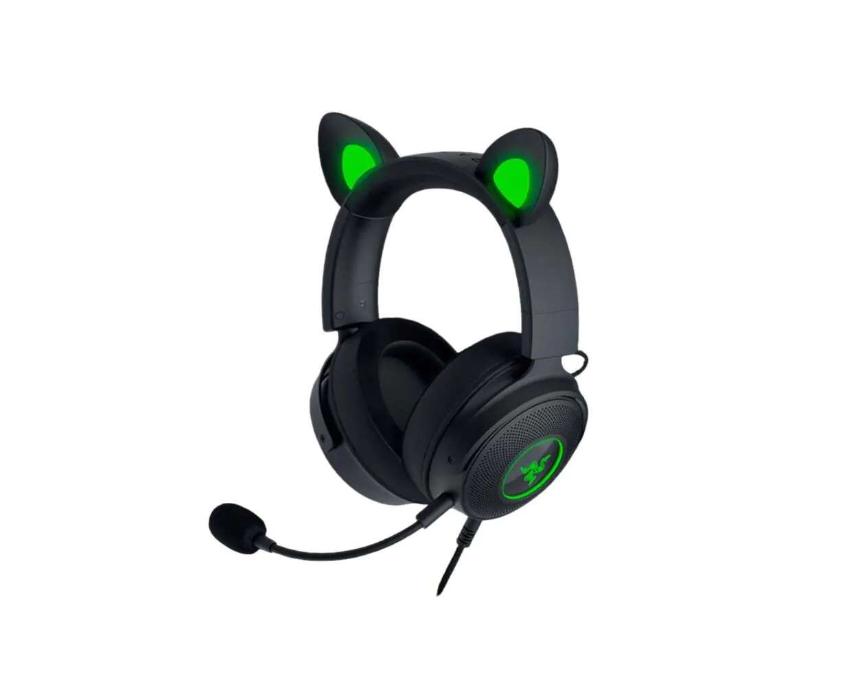 Razer kraken kitty v2 pro rgb vezetékes gaming headset - fekete