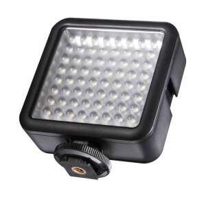 Walimex Pro 20342 LED Videólámpa, 64 LED, kompakt, akciókamerákhoz, videokamerákhoz, DSLR kamerákhoz - Stúdiófény és Reflektor