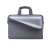 RivaCase 7930 15.6 inch laptop bag, grey, open view with laptop inside