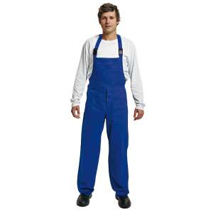 oblek záhradník nohavice+plášť modrý be-01-005 54 32161896 Pracovné obleky