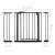Rozmery čiernej bezpečnostnej brány Nukido: 75-115cm x 78cm