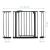 Crna podesiva sigurnosna vrata Nukido s dimenzijama
