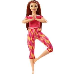 Barbie Mozgásra Tervezve: vörös hajú jóga Barbie 72943593 Mattel
