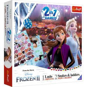Trefl Frozen 2 Társasjáték - Kígyók és létrák  72947180 Trefl Társasjáték