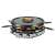 ProfiCook Raclette and Fondue Set PC RG/FD 1245, 8 individual raclette pans, 8 spatulas, 8 fondue forks, natural stone, fondue pot