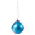Springos blaue matte Christbaumkugel, 4 cm