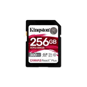 Kingston Canvas React Plus 256GB SDXC UHS-II Speicherkarte - Speicherkarten