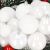 Collection of Springos white Christmas tree ornaments