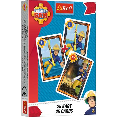 Trefl Fekete Péter Kártyajáték -  Sam, a tűzoltó