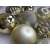 Goldene Weihnachtsbaumkugeln, 6 cm, Springos