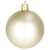 Goldene Weihnachtsbaumkugel, 6 cm, matt